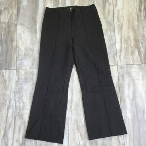 BR Black Wide Leg Cropped Pant s/p
